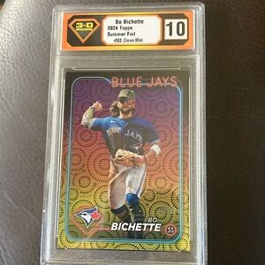 Bo Bichette 2024 Toronto Blue Jays